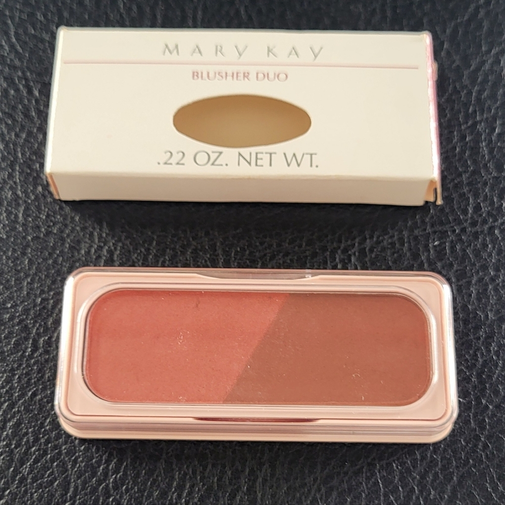 NIB Vintage Mary Kay Duo Blush Coral by Candlelight/Bronze Glow # 0751 .22 oz
